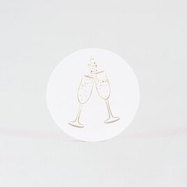 sticker autocollant fete coupes de champagne TA371-112-02 2
