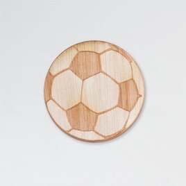 motif en bois communion ballon de foot TA459-009-02 1