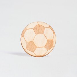 houten opplakmotief in de vorm van een voetbal TA459-009-03 1