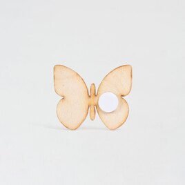 houten opplakmotief in de vorm van een vlinder TA459-013-03 2