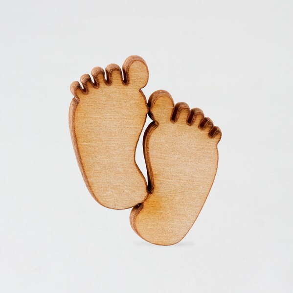 motif en bois empreintes pieds TA559-005-02 1