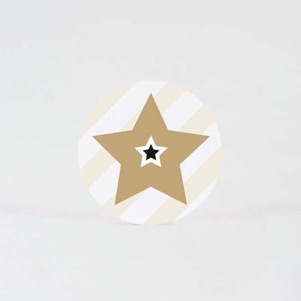 sluitzegel gouden ster TA876-105-03 1